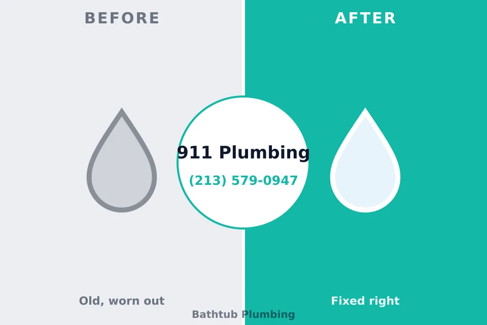 Before and after: plumbing repair West Pasco, WA
